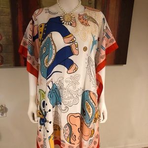 Multi Color Print Kafan